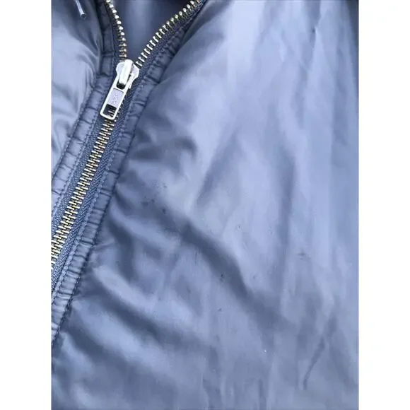 Calvin Klein Mens Full Zip Hooded Jacket Green & Gray Gunmetal Sz large READ - Picture 8 of 12